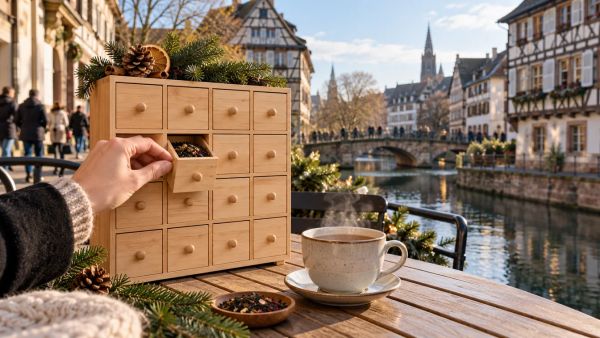 Découvrez les plaisirs d'un calendrier de l'avent au thé en décembre